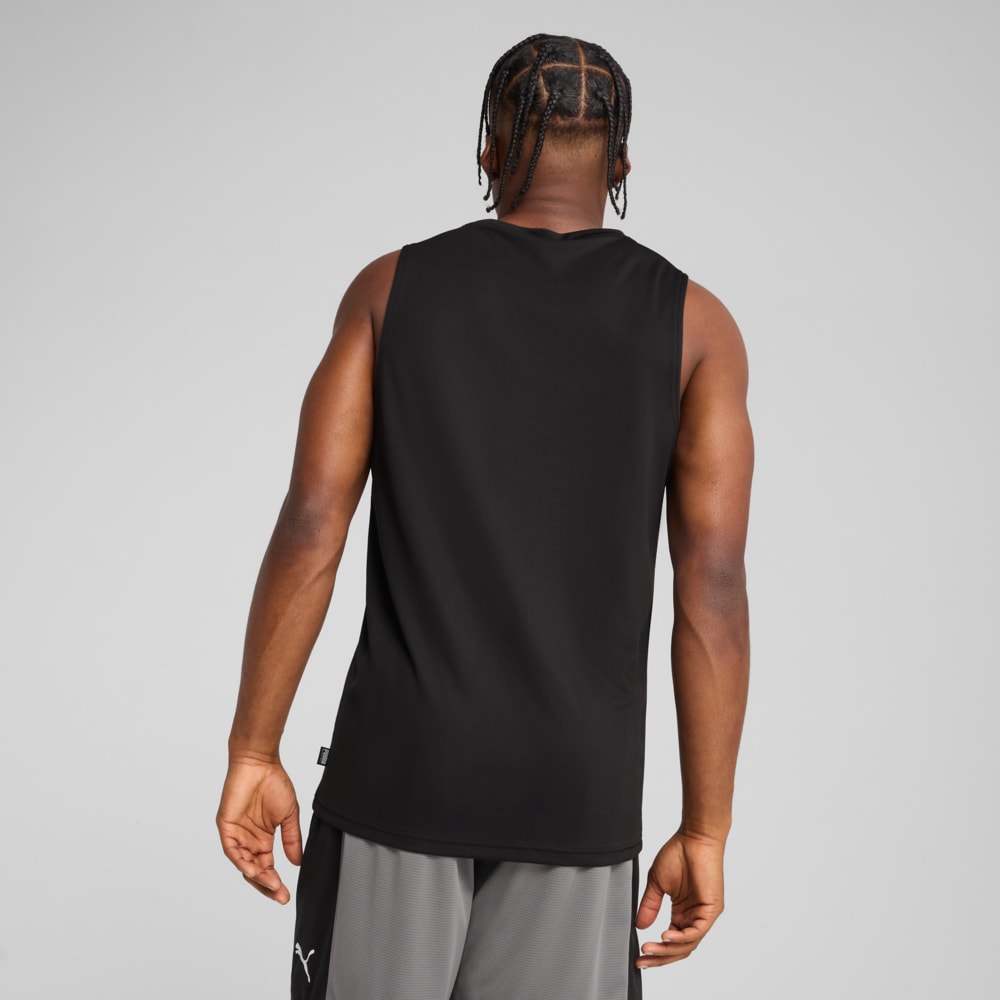 Изображение Puma Майка Posterize Basketball Tank Men #2: Puma Black