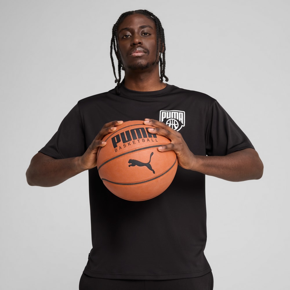 Изображение Puma Футболка Posterize Basketball Tee Men #1: Puma Black