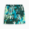 Изображение Puma Шорты Hoop Dreamz Short II Unisex #7: Dark Myrtle-Spring Fern-AOP