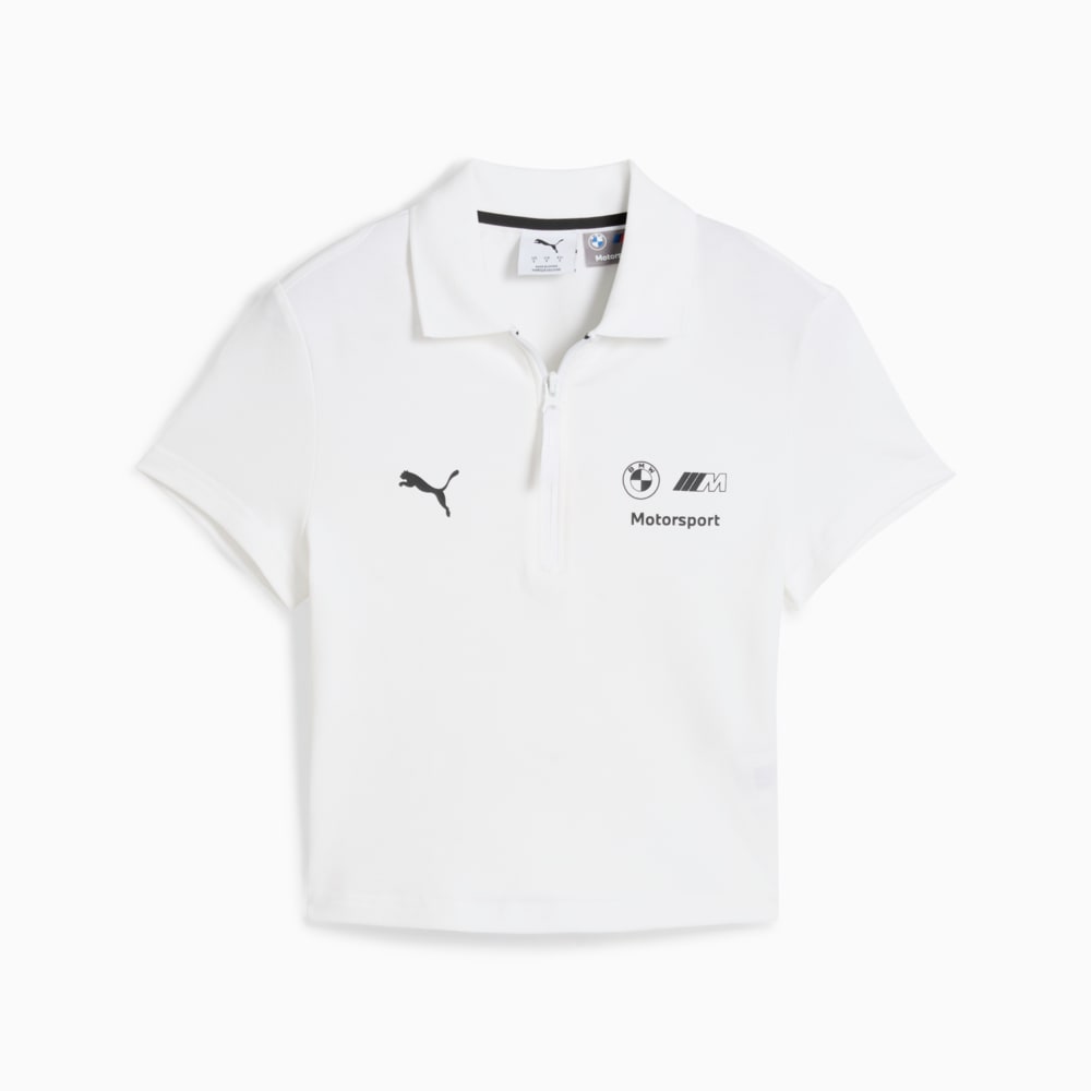 Зображення Puma Поло BMW M Motorsport Classic Baby Polo Women #1: Puma White