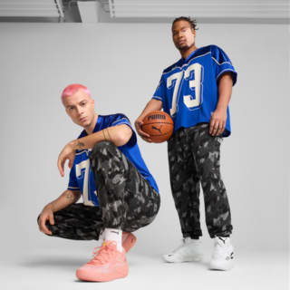 Изображение Puma Брюки Dress Code Camo Basketball Sweatpants Men