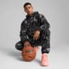 Изображение Puma Худи Dress Code Camo Basketball Hoodie Men #3: puma black-AOP