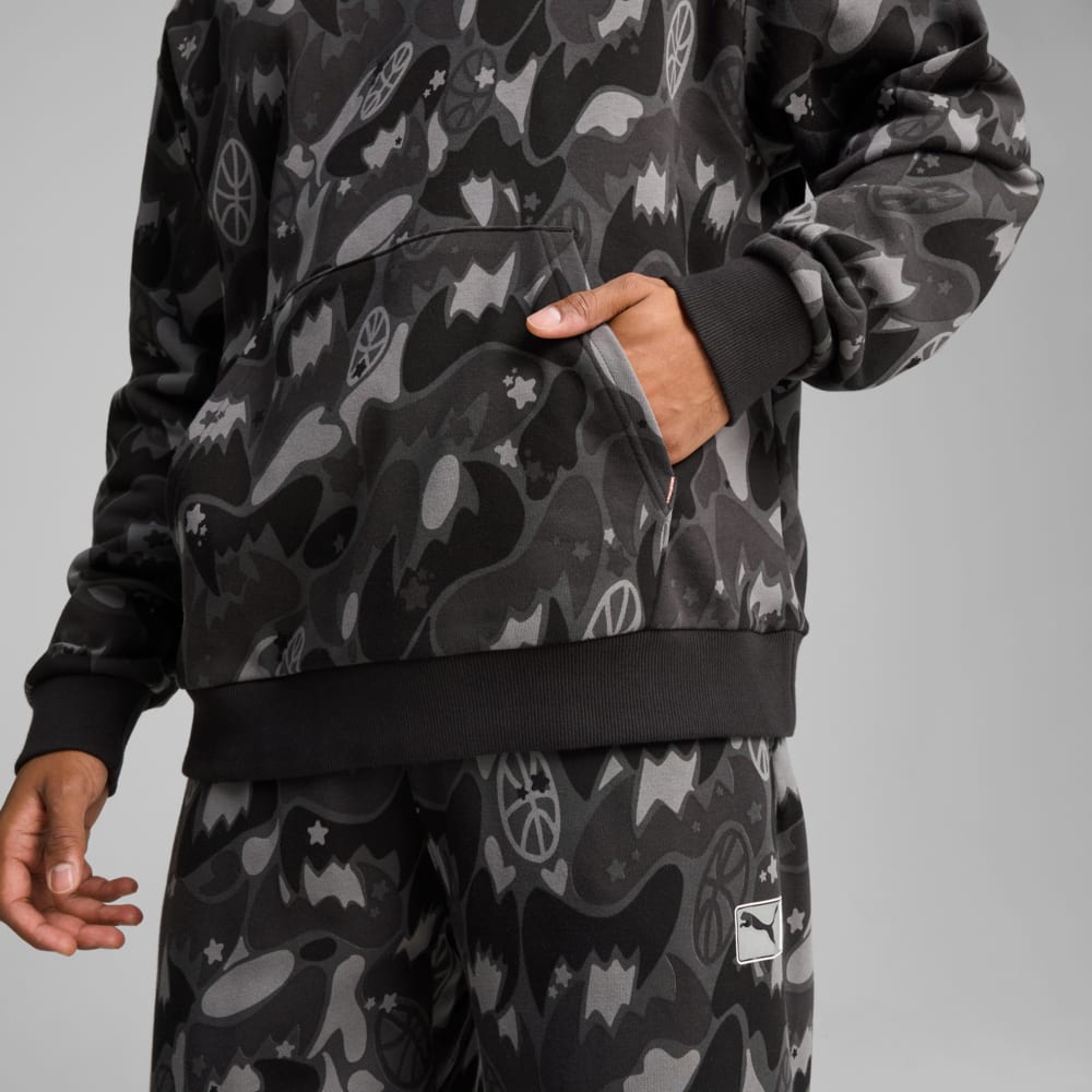 Imagen PUMA Polerón de basket Dress Code Camo para hombre #4
