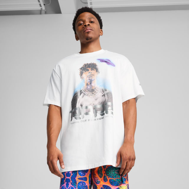 Imagen PUMA Polera de basket Melo Alien Skins I para hombre