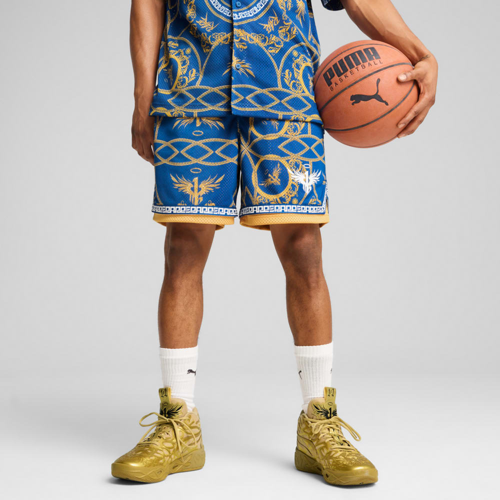 Imagen PUMA Shorts de basket Golden para hombre #1