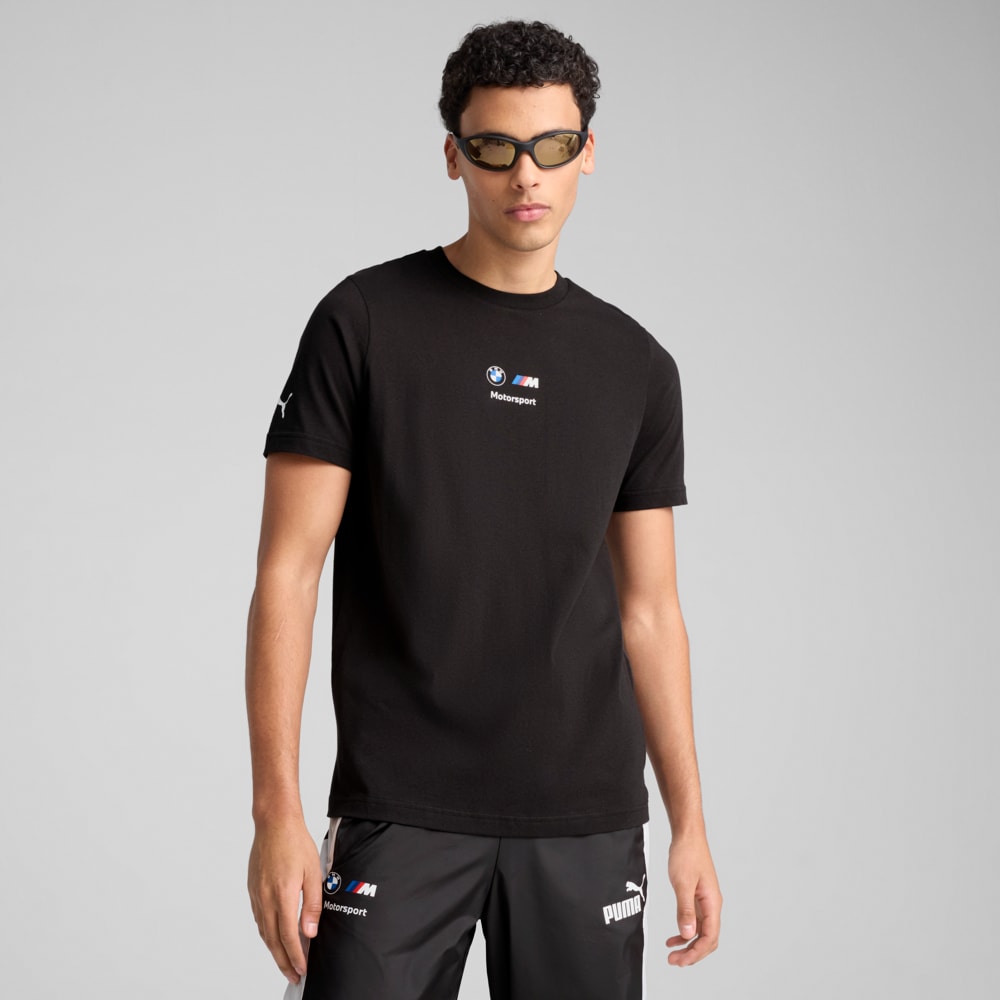 Зображення Puma Футболка BMW M Motorsport Car Graphic Tee 2 Men #1: Puma Black