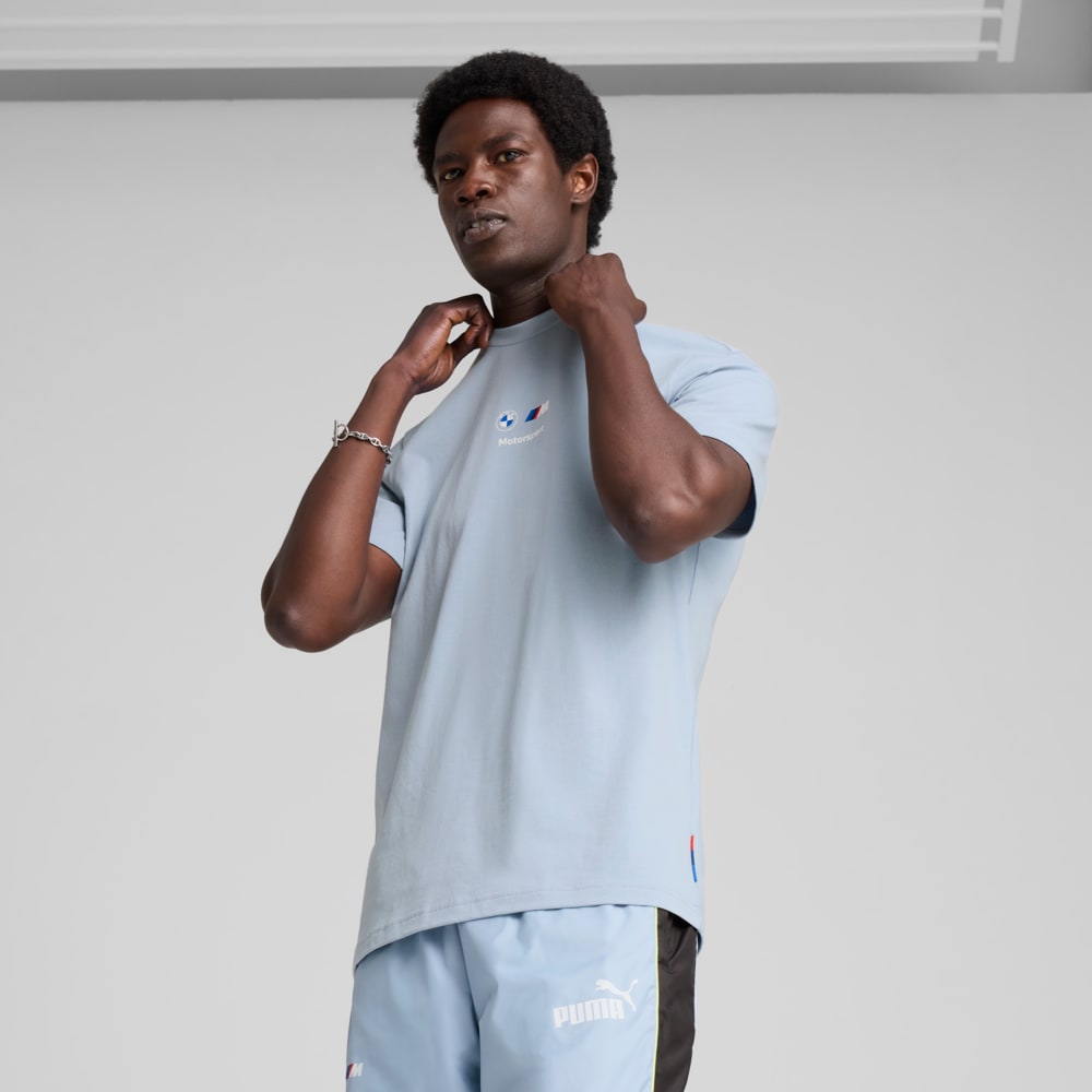 Зображення Puma Футболка BMW M Motorsport Car Graphic Tee 2 Men #1: Blue Wash