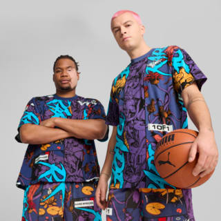 Изображение Puma Футболка Melo Phoenix All-over Print Basketball Tee Men