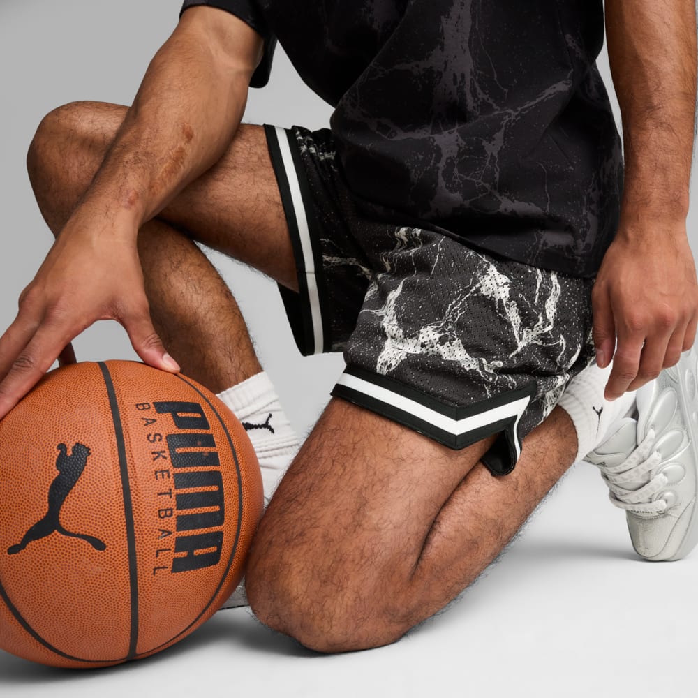 Imagen PUMA Shorts PUMA HOOPS x LAFRANCÉ Written in Chrome para hombre #4