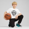 Изображение Puma Детские футболка Posterize Basketball Tee I Youth #3: Puma White
