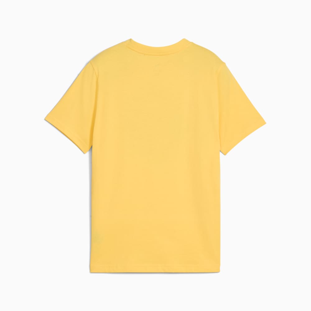Изображение Puma Детские футболка Posterize Basketball Tee I Youth #2: Sunny Yellow