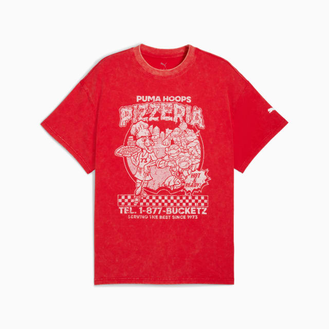 Imagen PUMA Polera PUMA HOOPS x TORTUGAS NINJA I para hombre