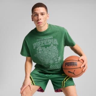 Зображення Puma Футболка PUMA HOOPS x TMNT Basketball Tee Men