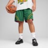 Изображение Puma Шорты PUMA HOOPS x TMNT Basketball Shorts Men #3: Vine-Ultra Violet-Fast Pink