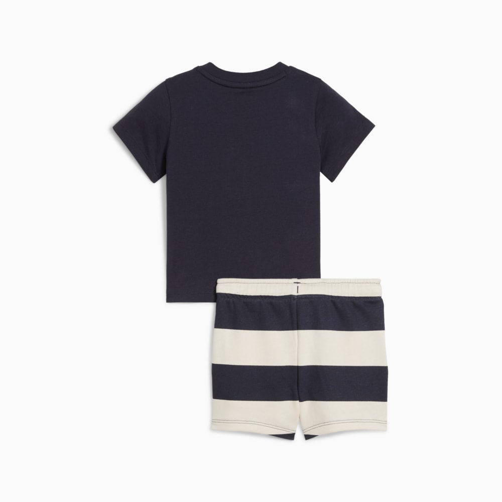 Зображення Puma Дитячі футболка і шорти Minicats SUPER PUMA Tee and Shorts Set Toddler #2: new navy