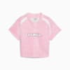 Imagen PUMA Camiseta de fútbol estilo baby tee para mujer #1
