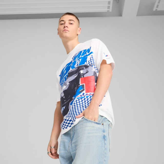 Imagen PUMA Polera BMW M Motorsport Big Graphic para hombre