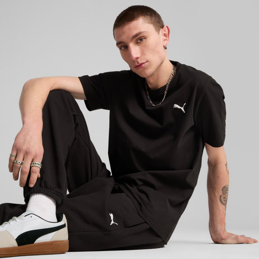 Изображение Puma Брюки Wardrobe Essentials Relaxed Sweatpants Men #2: Puma Black