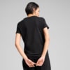Изображение Puma Футболка ESS METALLIC No. 1 Logo Tee Women #2: Puma Black-Metallic Gold