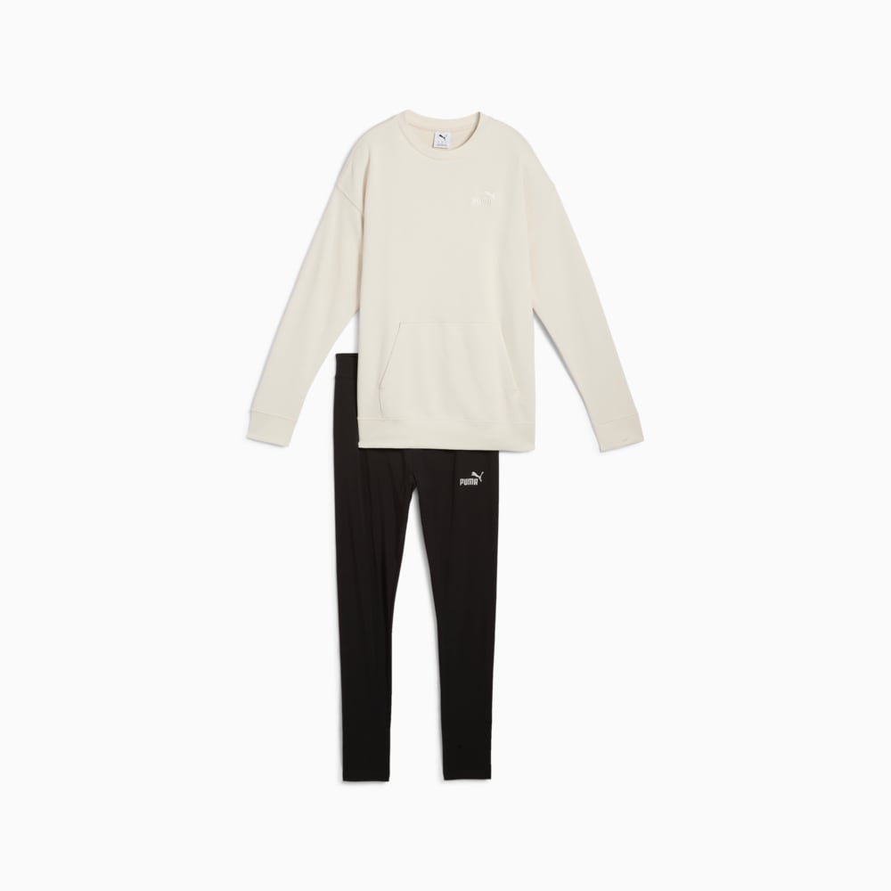 Изображение Puma Спортивный костюм Relaxed Sweat Suit Women #1: Alpine Snow