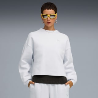 Зображення Puma Лонгслів Wardrobe Essentials Oversized Crew Women