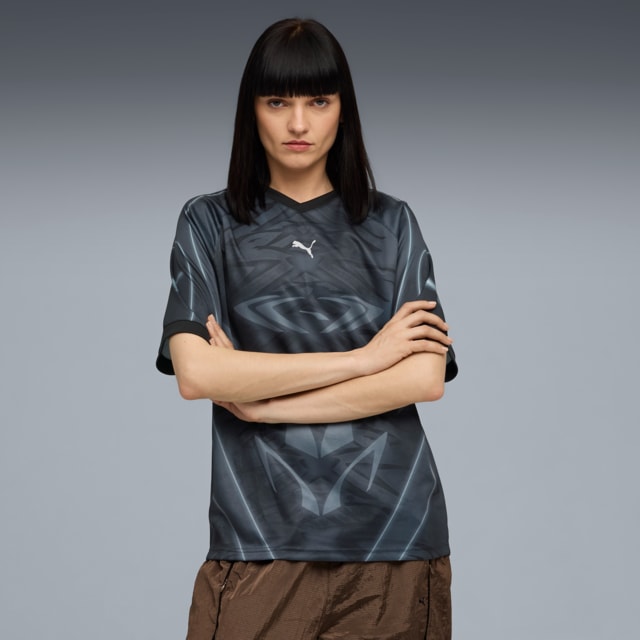 Image PUMA Camisa PUMATECH All-Over Print Relaxed Football Unissex