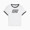 Изображение Puma Футболка FUTURE.PUMA.ARCHIVE Graphic Slim Tee Women #6: Puma White