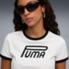 Изображение Puma Футболка FUTURE.PUMA.ARCHIVE Graphic Slim Tee Women #5: Puma White