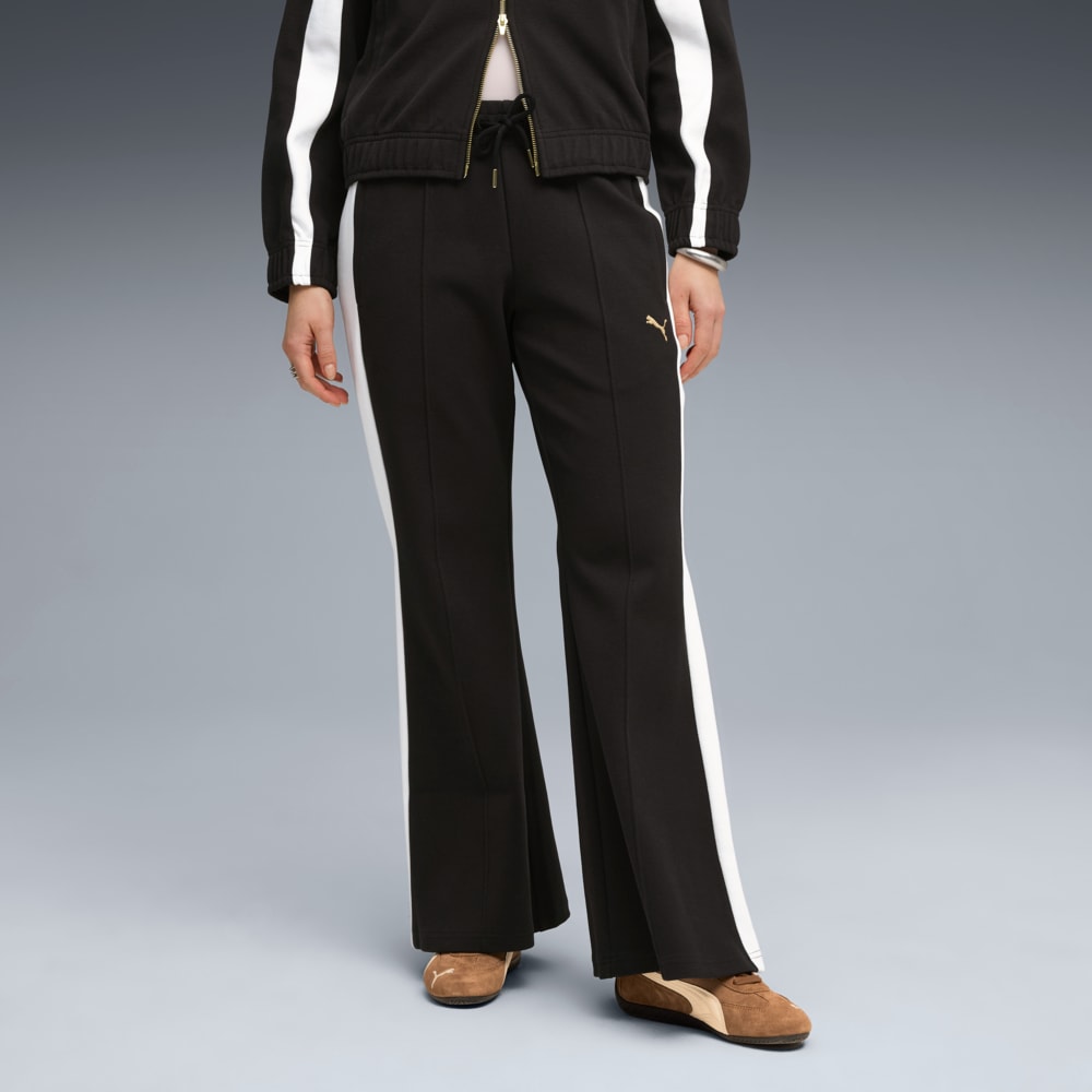 Изображение Puma Штаны T7 Flared Pants Women #1: Puma Black