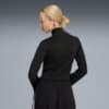 Изображение Puma Олимпийка DARE TO Slim Cropped Track Jacket Women #4: Puma Black