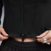 Изображение Puma Олимпийка DARE TO Slim Cropped Track Jacket Women #5: Puma Black