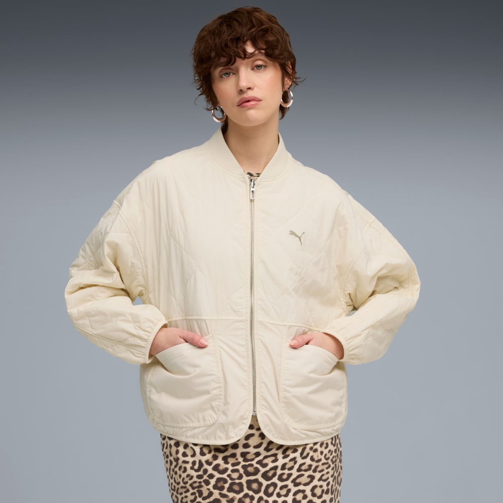 Зображення Puma Куртка Wardrobe Essentials Reversible Liner Jacket Women #1: Alpine Snow