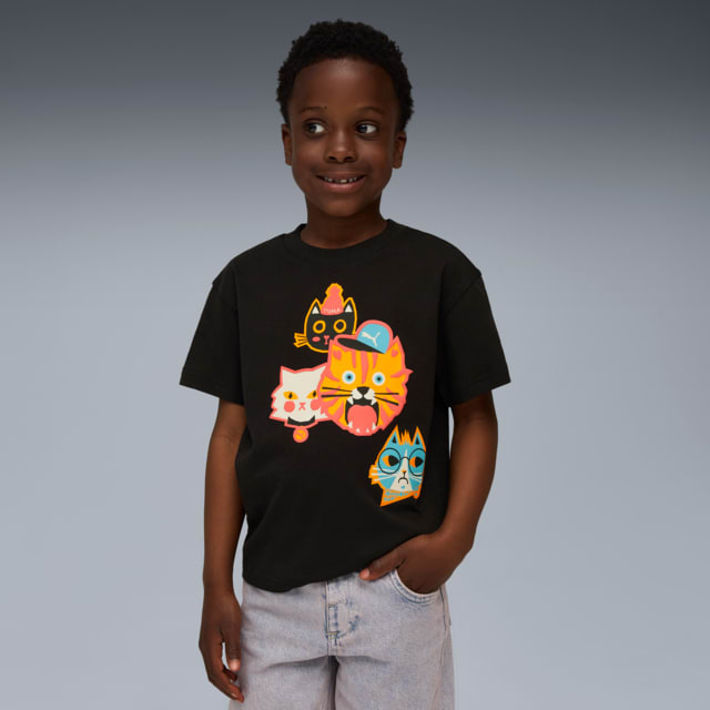 Image PUMA Camiseta Moody Cat Graphic II Infantil