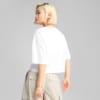 Зображення Puma Футболка LEO LUXE Oversized Short Tee Women #4: Puma White