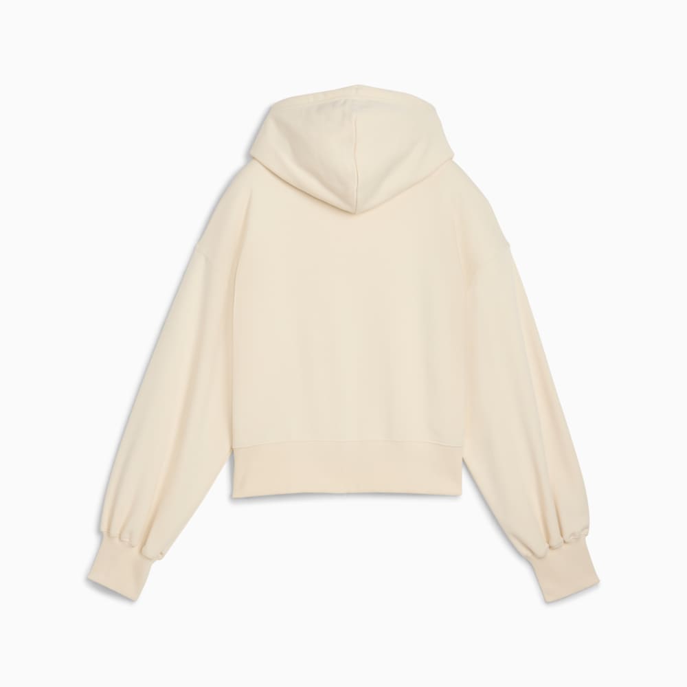 Image PUMA Moletom com Capuz LEO LUXE Relaxed Cropped Feminino #6