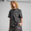 Image PUMA Camisa LEO LUXE Relaxed All-Over Print Woven Feminina #1