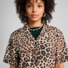 Image PUMA Camisa LEO LUXE Relaxed All-Over Print Woven Feminina #2