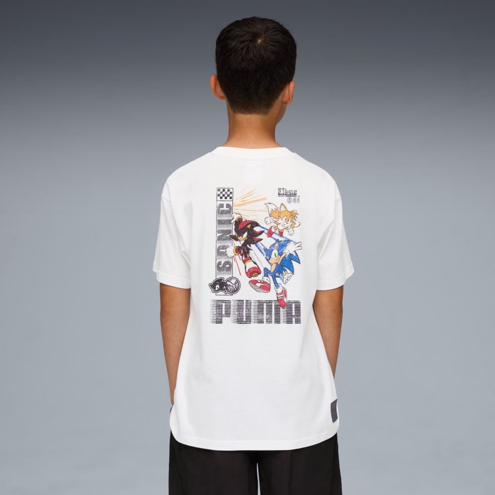 Imagen PUMA Polera estampada PUMA x SONIC juvenil #2