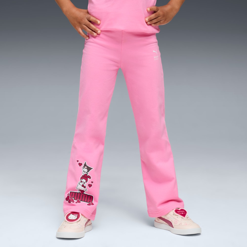Изображение Puma Детские леггинсы PUMA x HELLO KITTY AND FRIENDS Flared Leggings Kids #1: Posie Pink