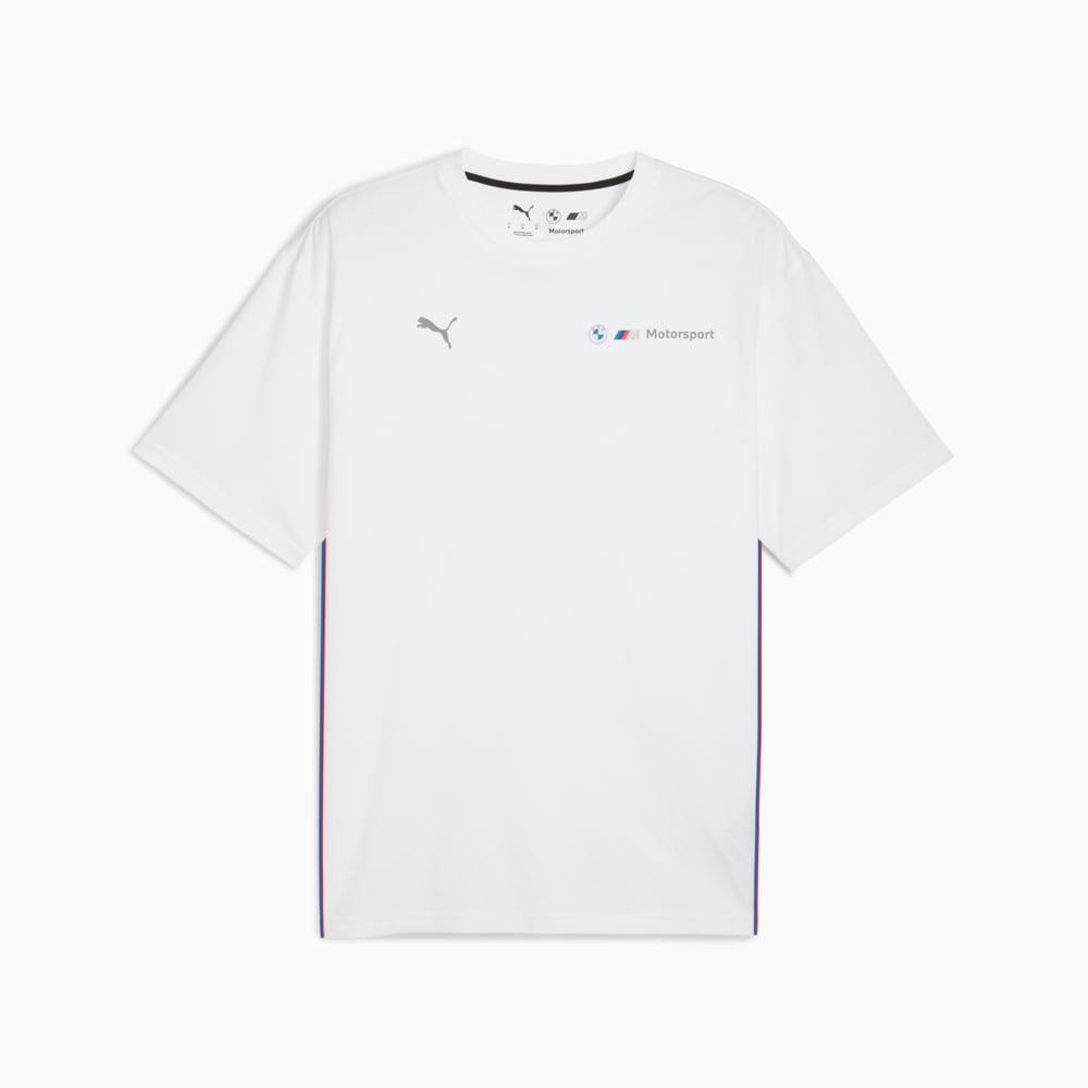Изображение Puma Футболка BMW M Motorsport Essentials+ Logo Tee Men #1: Puma White