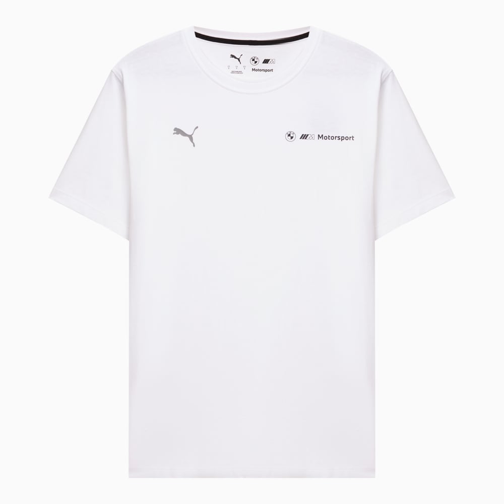 Зображення Puma Футболка BMW M Motorsport ESS+ Logo Tee Women #1: Puma White
