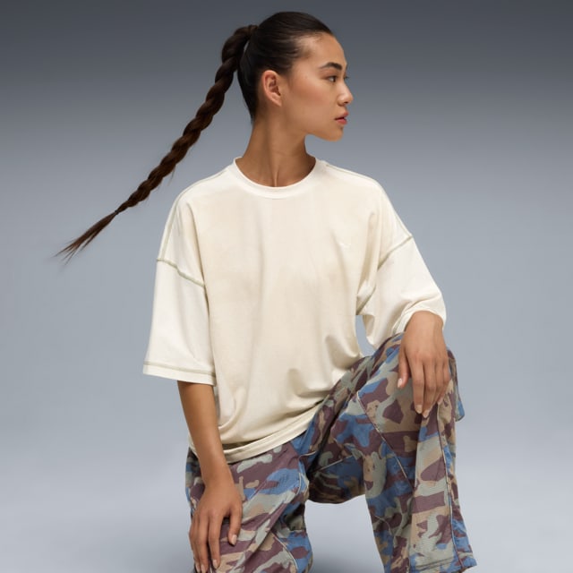Image PUMA Camiseta YONA All-Over Print Feminina