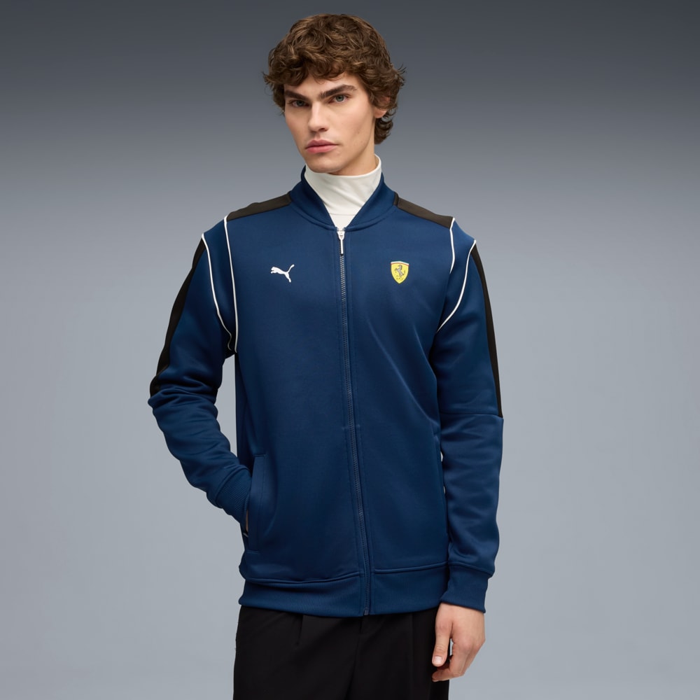 Изображение Puma Олимпийка Scuderia Ferrari MT7 Track Jacket Men #1: Persian Blue
