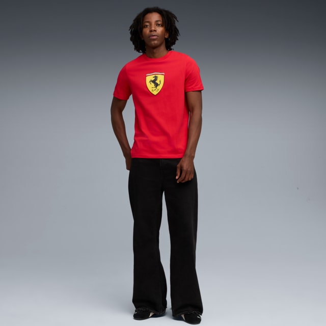 Imagen PUMA Polera Scuderia Ferrari Coloured Shield para hombre