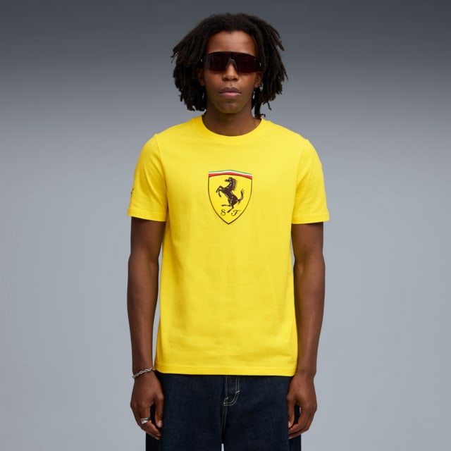 Imagen PUMA Polera Scuderia Ferrari Coloured Shield para hombre
