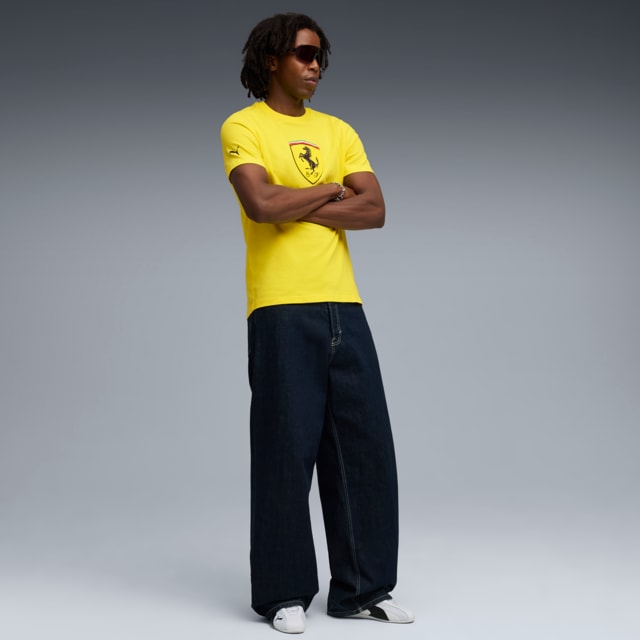Imagen PUMA Polera Scuderia Ferrari Coloured Shield para hombre