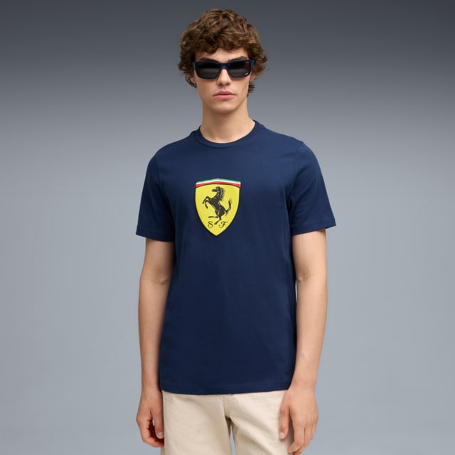 Imagen PUMA Polera Scuderia Ferrari Coloured Shield para hombre