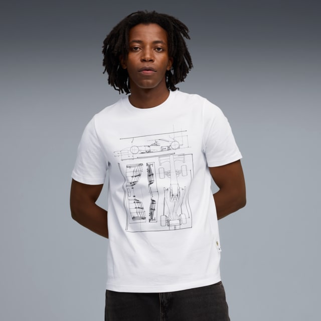 Imagen PUMA Polera estampada Scuderia Ferrari Sportswear para hombre