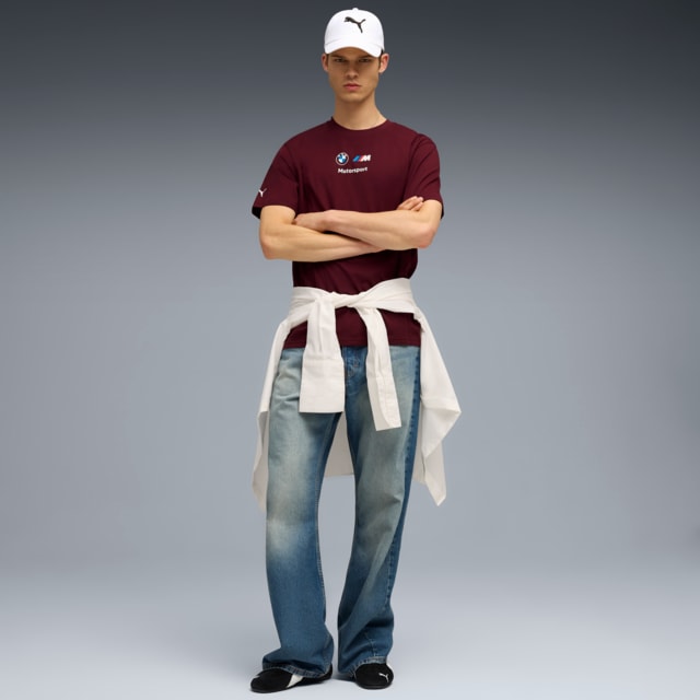 Imagen PUMA Polera BMW M Motorsport Essentials Logo para hombre