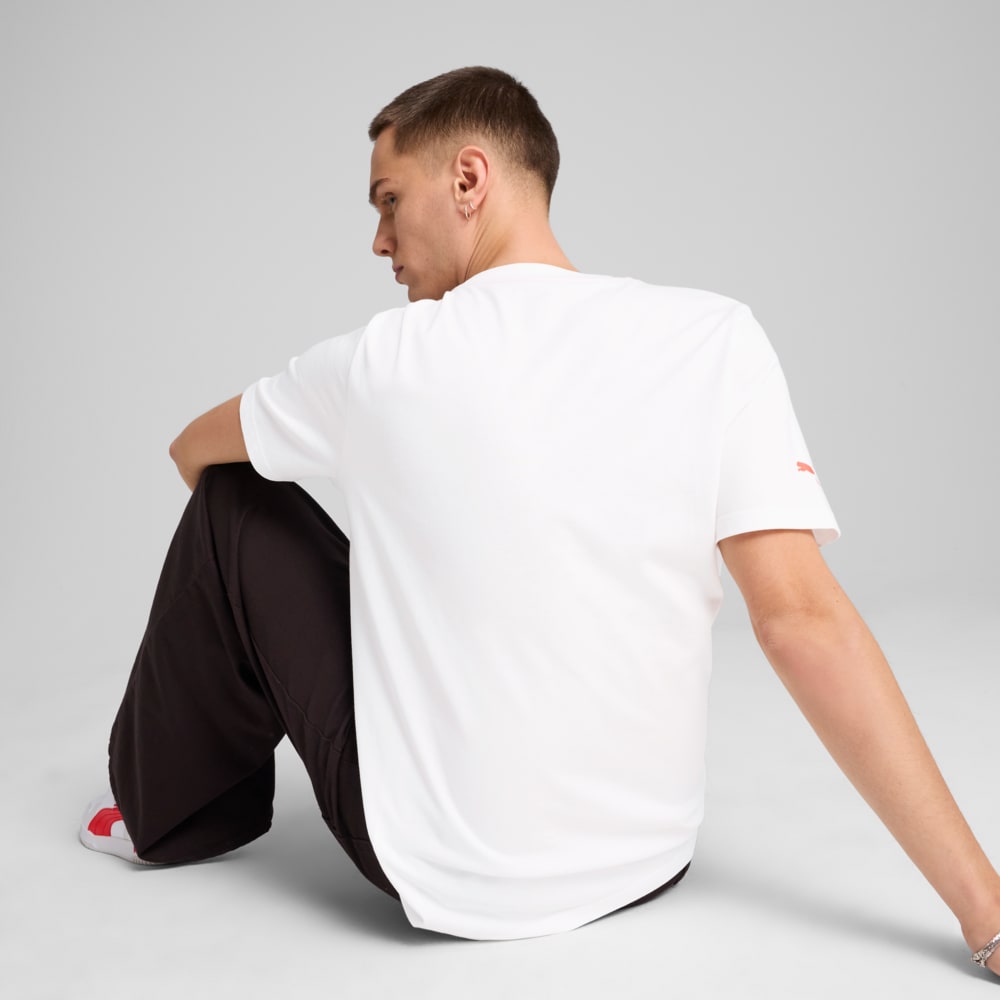 Изображение Puma Футболка F1® Essentials Logo Tee Men #2: Puma White